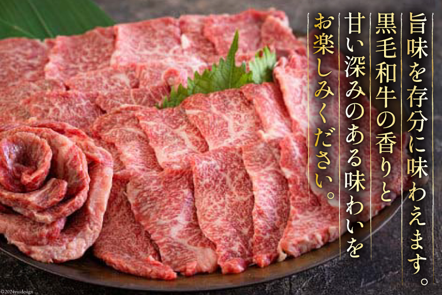 黒毛和牛 赤身 焼肉 400g×2 計800g [アグリ産業匠泰 宮崎県 美郷町 31be0026] 牛肉 炒め BBQ バーベキュー キャンプ 煮込み 普段使い 調理 おかず 料理 国産 送料無料_