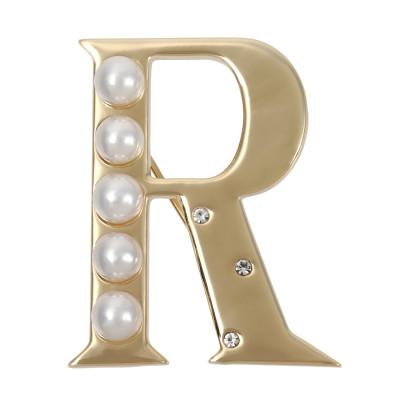 ふるさと納税 和泉市 【RoseYumiRose】イニシャルパールブローチペンダント『R』 |  | 01