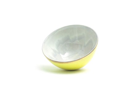 【美濃焼】Bowl LL 口金 レモンイエロー【RYOTA AOKI POTTERY/青木良太】 陶芸家 食器 美濃焼 丼ぶり どんぶり 丼 麺鉢 ボウル 鉢 大鉢 和食器 おしゃれ ラーメン鉢 うど