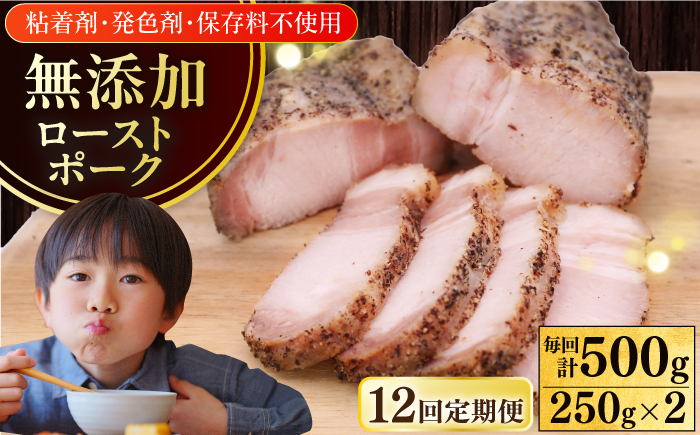
                  【全12回定期便】放牧豚 ローストポーク 2個（250g/個） 《厚真町》【ファーマーズファクトリー株式会社】 味付き 豚 肉 豚肉 ハム 焼き豚 ロース ロース肉 冷凍配送 北海道[AXBA037]
                