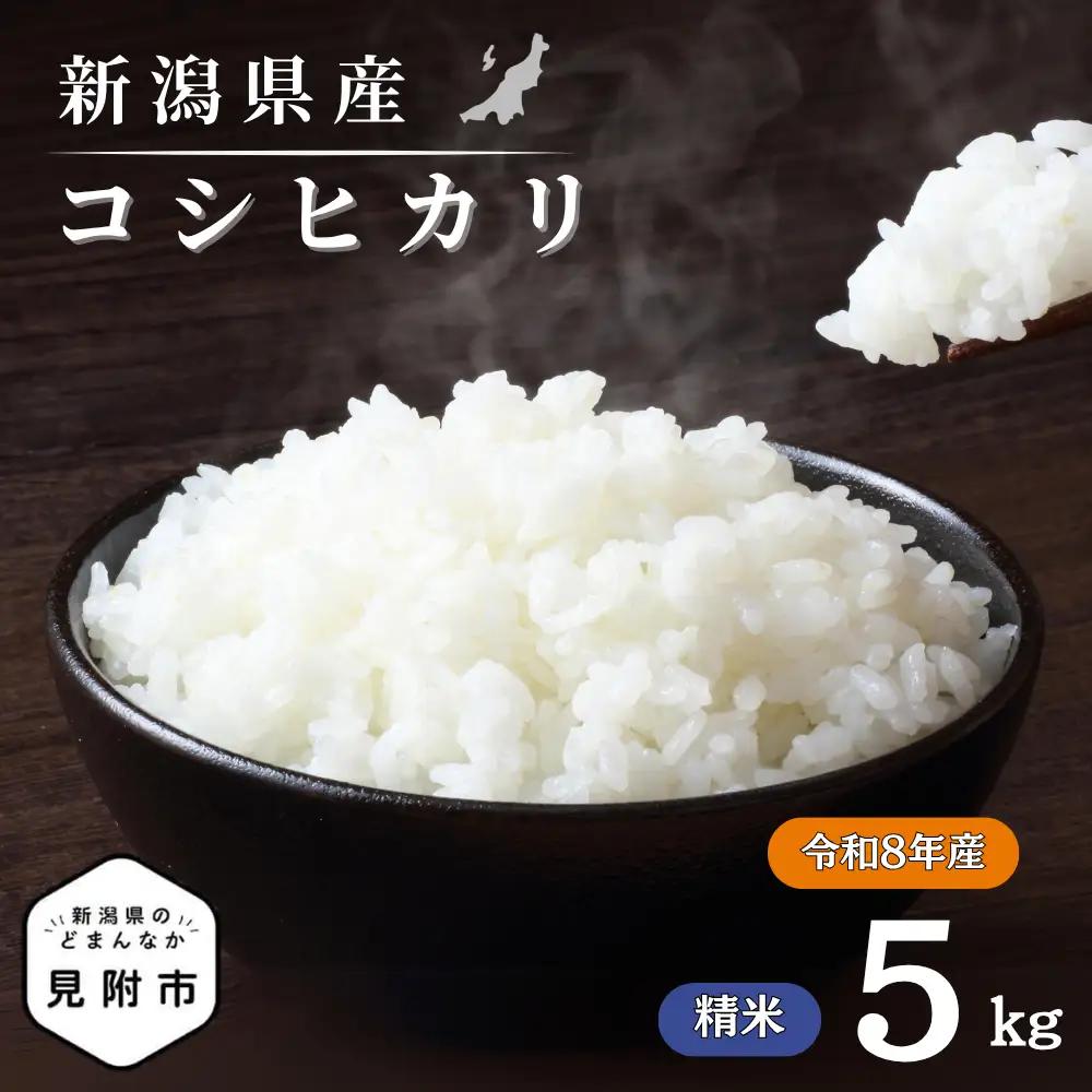 令和8年産【精米】新潟県産 コシヒカリ5kg