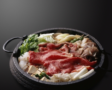 りんご和牛・信州牛　肩ロースすき焼き 約550g