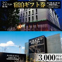 【ふるさと納税】ファンコートランドホテル・AIRAIKU HOTEL Kagoshima宿泊券(3000円分)2つのビジネスホテルで使える共通宿泊割引券 宿泊 旅行 チケット旅行券 ホテル【日本情報管理株式会社】