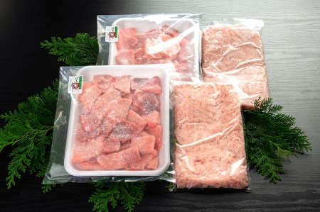 a20-255　刺身用鉢まぐろとまぐろたたき2種盛り約2kg