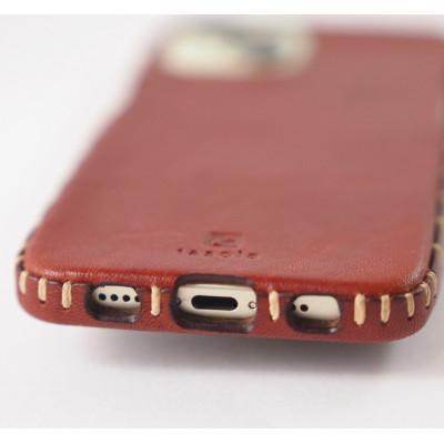 ふるさと納税 七尾市 【iPhone15用】本革ケース・チョコ |  | 02