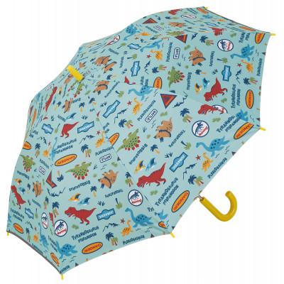 ふるさと納税 奈良市 子供用 晴雨兼用 ジャンプ傘 55cm UBSR3 ディノサウルスジュラシック 日傘 541797