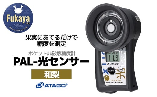 ポケット非破壊糖度計 PAL-光センサー12（和梨）　【11218-0456】