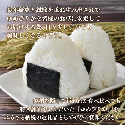 ふるさと納税 豊浦町 【令和6年産 定期配送3ヵ月】ホクレン ゆめぴりか 無洗米6kg(2kg×3) TYUA034 |  | 02