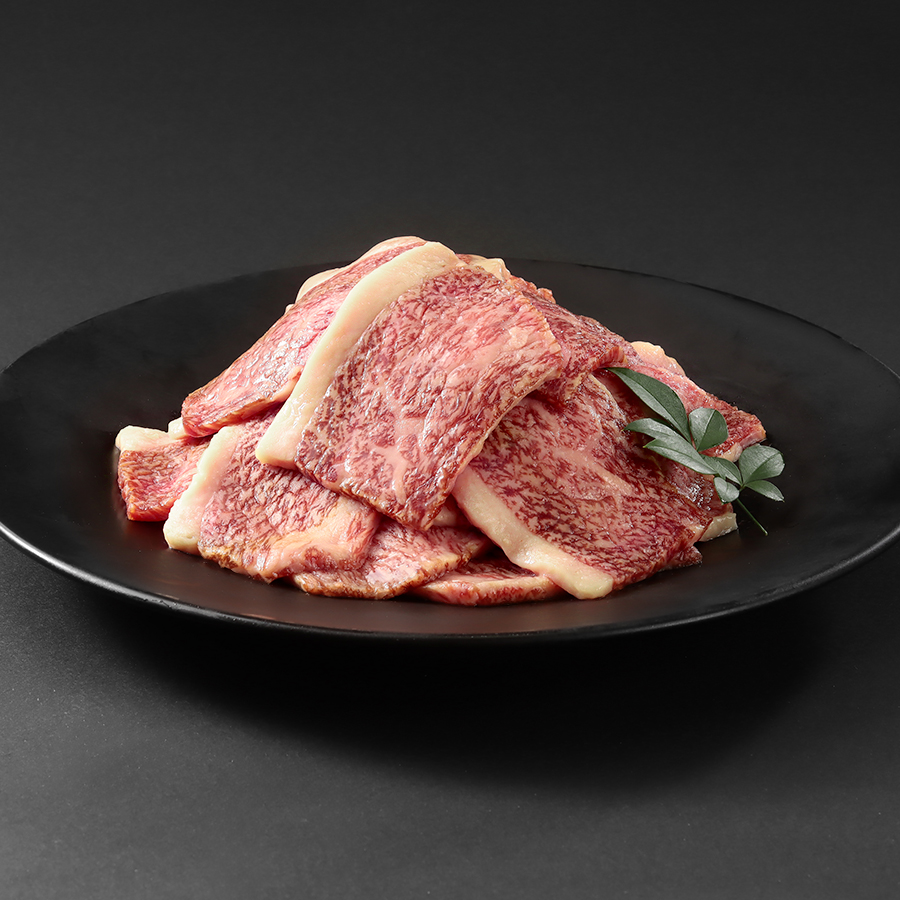 ＜焼肉屋さんの＞極上黒毛和牛カルビ(500g）特製醤油だれ漬け