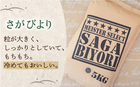 【全12回定期便】無洗米 3種食べ比べ 月5kg ( さがびより 夢しずく ヒノヒカリ )【五つ星お米マイスター厳選】特A評価 無洗米 定期便 特A 定期便 無洗米  特A米 無洗米 定期便  米 定