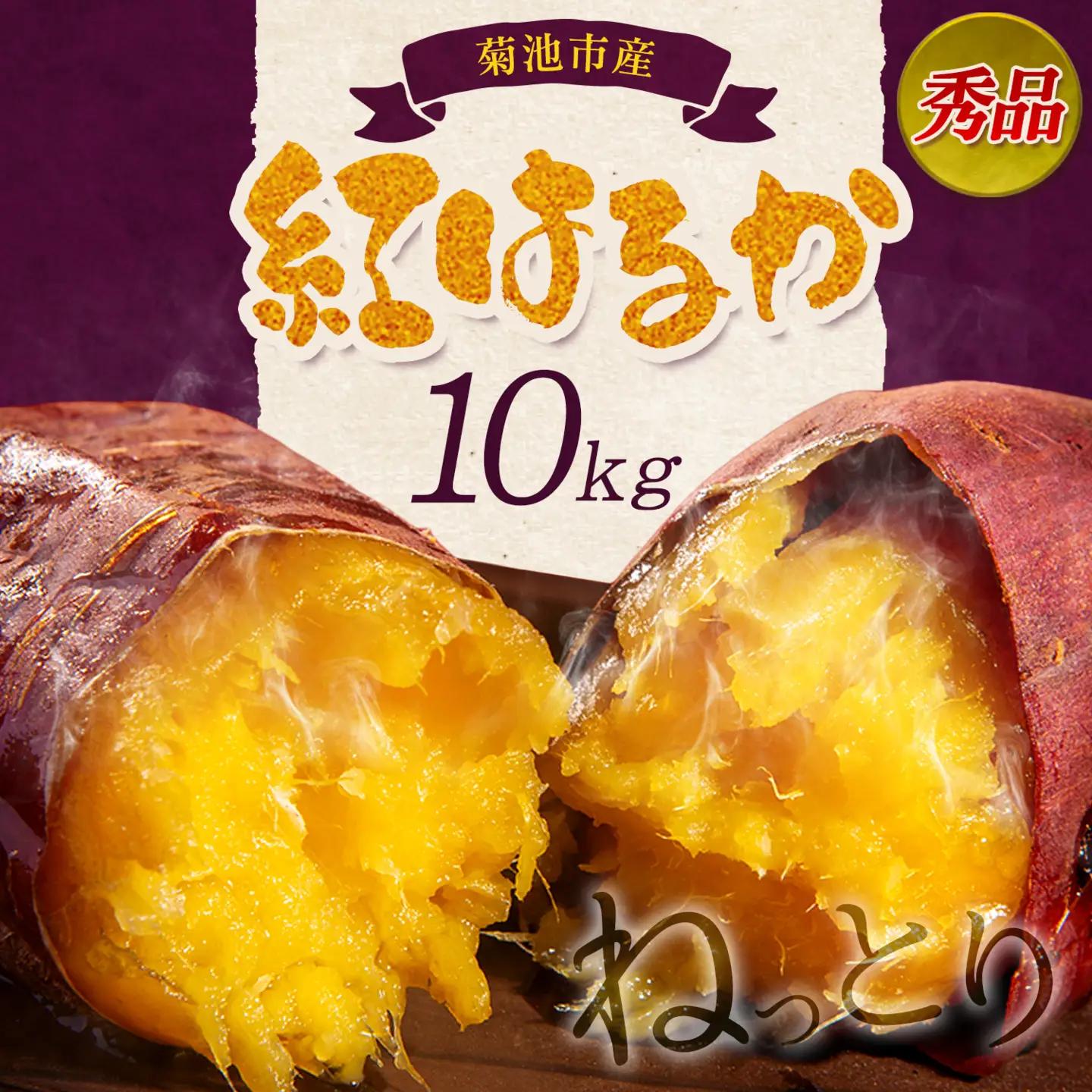 秀品 紅はるか 約10kg S～2L混合 株式会社Foody’s 《90日以内に発送予定（土日祝を除く）》熊本県 菊池市 さつまいも 芋 紅蜜芋 焼き芋 野菜 菊池市産 熊本県産 九州産