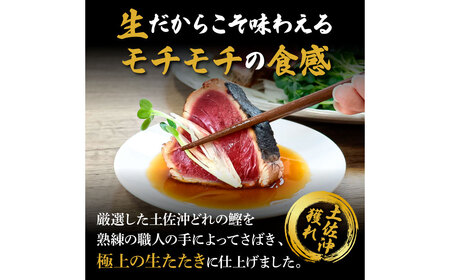 わら焼き土佐の鰹タタキ2節 刺身【かつおのたたき】