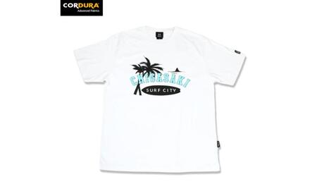 LOHASTYLE CORDURA天竺 CHIGASAKI 半袖T ホワイト オリジナル Tシャツ 半袖 白 男女兼用 湘南 茅ヶ崎市 神奈川県 XL