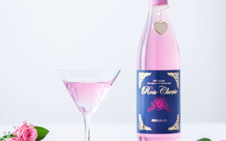 ＜新感覚！バラの香りにつつまれるお酒＞ラヴィアンローズ  ローズシェリエ500ml セイントローズ500ml 2種セット 佐賀県/株式会社Rose[41AAAS010]