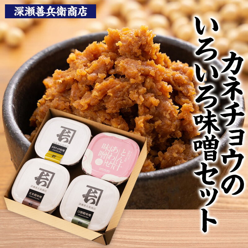 【ふるさと納税】カネチョウの味噌いろいろセット2025 FZ25-927 みそ 味噌 健康