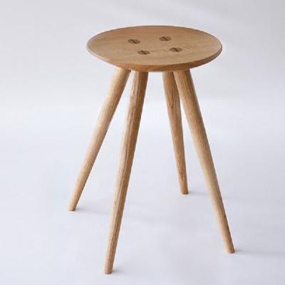 ふるさと納税 高山市 オークヴィレッジのPICOスツール　〔国産材　木製家具〕 TR4040