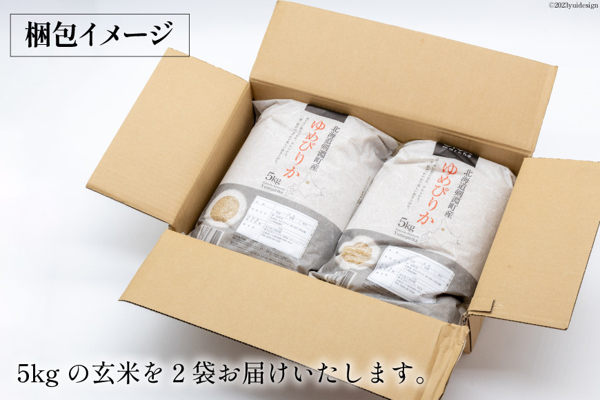 【定期便 5回】 選べる玄米定期便 10kg×5 総計50kg [けんぶちVIVAマルシェ 北海道 剣淵町 14656215] 