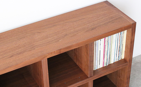 オープンラック 木製 ウォールナット材 幅76 奥行38 高さ148 収納 木製 棚 無垢材 ラック 見せる収納 棚 秋山木工 秋山木工株式会社 家具 インテリア シンプル おしゃれ 国産 静岡県 藤