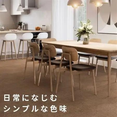 水が転がる程の撥水性!撥水ペットマット「UKU」90枚セット ブラウン【複数個口で配送】【4064427】