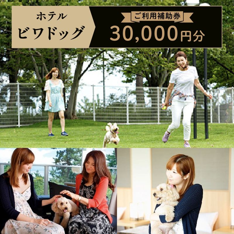 【ふるさと納税】ホテルビワドッグ【ご利用補助券】30,000円分 | 滋賀県 滋賀 彦根市 ふるさと 納税 支援 支援品 返礼品 返礼 補助券 補助 券 ホテル ドッグ 犬 ペット 補助チケット チケット 楽天ふるさと 宿泊補助券 宿泊 らくてんふるさと納税 らくてんふるさと