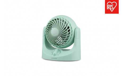 
            サーキュレーター 卓上扇マカロンミニ固定式 TAF-MKM10N-G グリーン
          