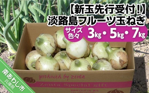 
                  【量が選べる！新玉予約！】サイズ色々・淡路島フルーツ玉ねぎ
                