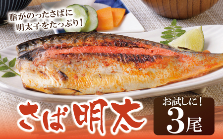 Y08-14 さば明太 3尾  