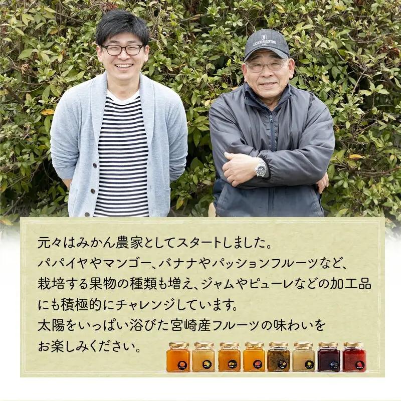 宮崎県産フルーツ 季節のジャム〈90g×8種セット〉 宮崎県産 国産 フルーツ ジャム 90g 8種 セット 詰め合わせ 贈答 贈り物 ギフト プレゼント パン ホットケーキ ヨーグルト グルメ お取