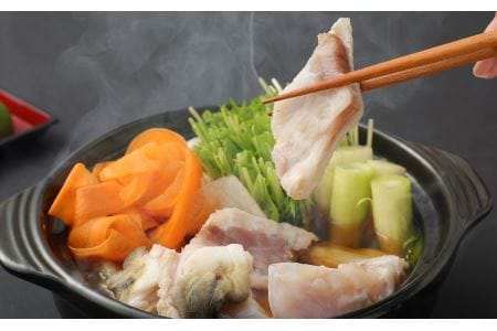 ふぐ刺もポン酢もこだわり満載★　頑固親父のこだわりとらふぐ刺しふぐ鍋セット（６人前）［冷蔵］ふぐ料理・鮨　光