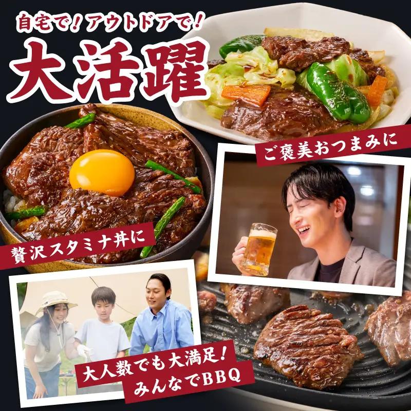 ガツめし牛ハラミ 600g 追いダレ漬け