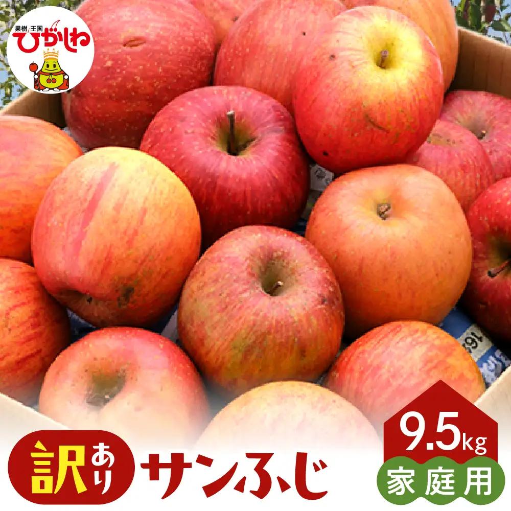 2026年産 ※訳あり※ サンふじ満杯詰 約9.5kg サンふじ