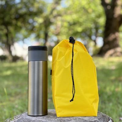 ふるさと納税 名古屋市 【M・3L・黄色】　大きめナイロン巾着袋　スタッフバッグ　スタッフサック