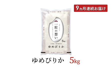 ゆめぴりか精米 北海道赤平産 ゆめぴりか【5kg】【定期便】