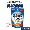 【ふるさと納税】1粒に1,000億個の乳酸菌 山本漢方 乳酸菌 粒 30日分 90粒 7袋 セット 約210日分 YAMAKAN 錠剤 飲みやすい 手軽 オリジナル YK‐1 オリゴ糖 食物繊維 腸内環境の改善 健康 健康維持 自社一貫製造 タブレット サプリ 免活 腸まで届く 愛知県 小牧市 送料無料