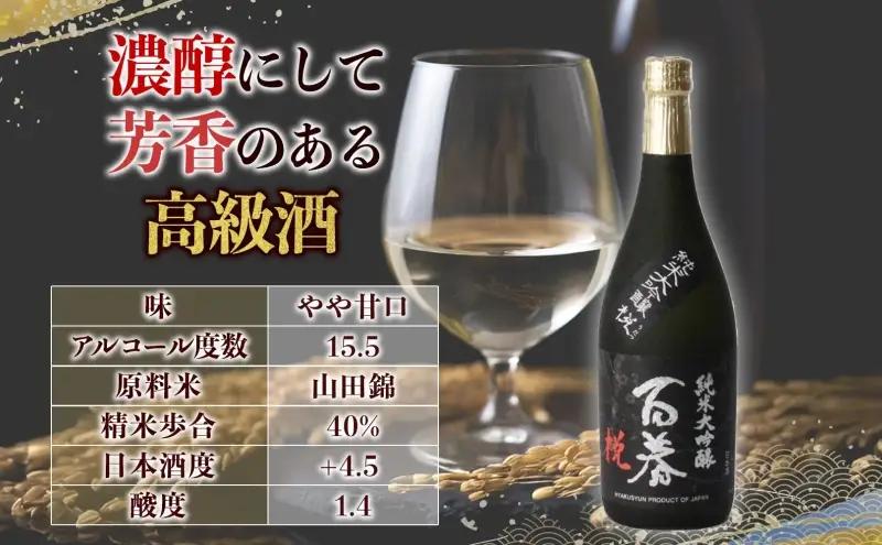 日本酒 百春 純米大吟醸 うだつ 山田錦 化粧箱入り 日本酒【720ml】