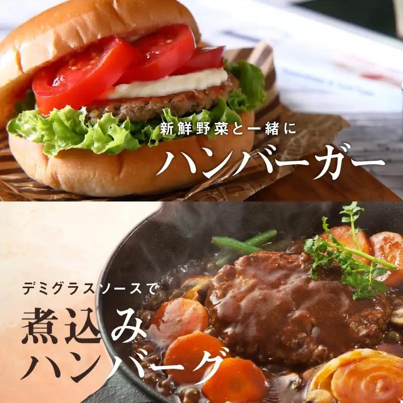 黒毛和牛入り 国産牛肉100％ ハンバーグ 定期便 16個×全6回 150gサイズ【毎月配送コース】