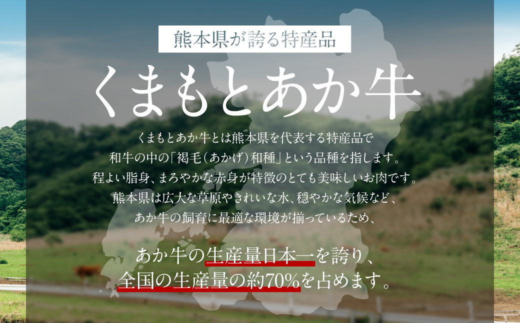 【GI認証】くまもとあか牛カイノミステーキ 120g×3枚