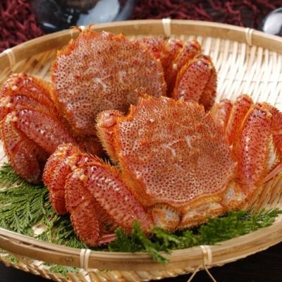 ふるさと納税 根室市 【北海道根室産】浜ゆで毛がに300〜400g×2尾 F-05006