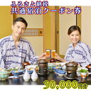 【ふるさと納税】 大洗町 共通 宿泊 クーポン 30,000円分（3,000円×10枚） 関東 茨城