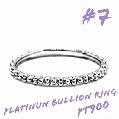 ふるさと納税 笛吹市 PT900 花穂デザインリング RAMR-970-P #7