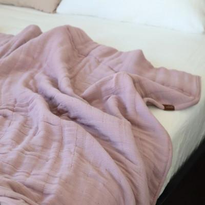 ふるさと納税 泉佐野市 癒しのとろふわ泉州南部織-toronto-/6重ガーゼシングルケット【くすみ桜2枚】G2916 |  | 02