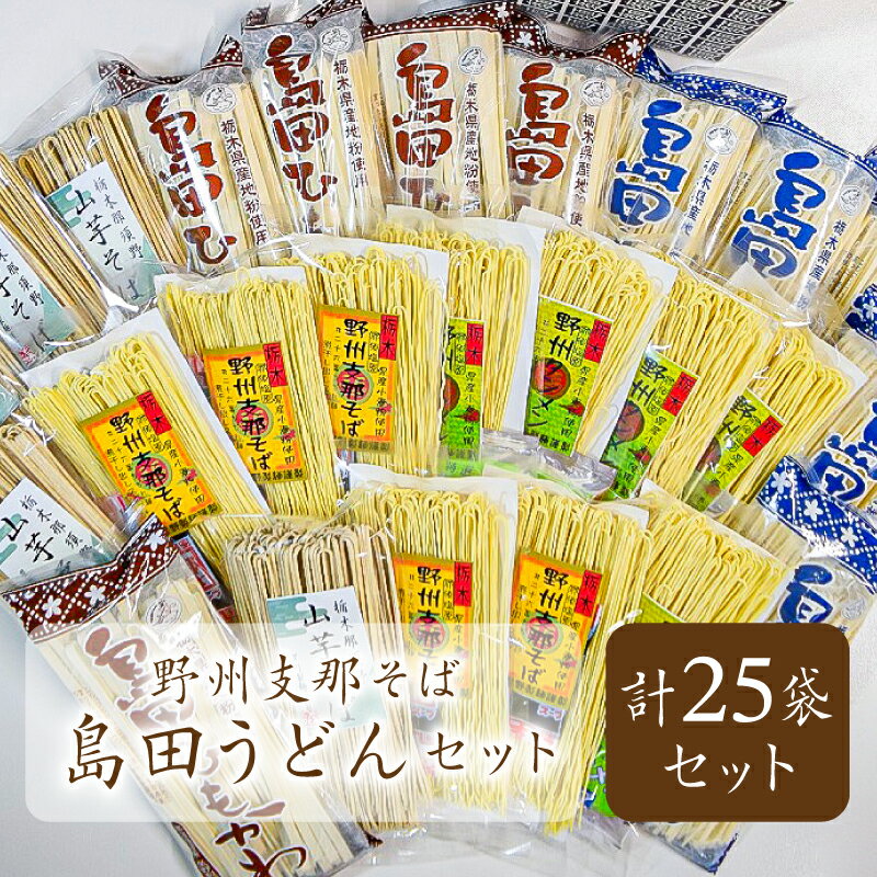 【ふるさと納税】 野州支那そば島田うどんセット 栃木県 那須塩原市 麺 ラーメン うどん そば タンメン ひもかわ 栃木県産 小麦 麺類 細めん 醤油味 野菜 お取り寄せ グルメ 送料無料