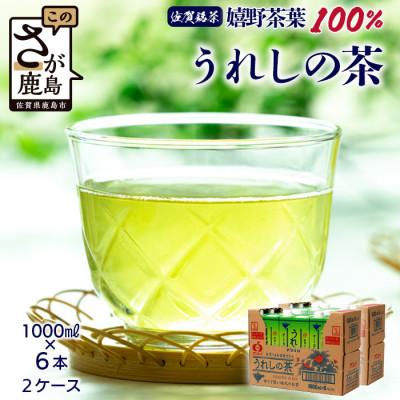ふるさと納税 鹿島市 うれしの茶【1,000ml×6本入】×2ケース(嬉野茶葉 100%)