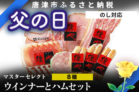「父の日」マスターセレクトC 3種のウインナーと4種のハム1種のセット 加工品 ギフト