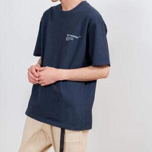 《1》【KEYMEMORY 鎌倉】ヘビーコットンTシャツ NAVY