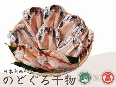 開きのどぐろ干物C 9～11枚 日本海西部産 約1350g (大山ブランド会)  米子高島屋 境港 50-AN5 0297