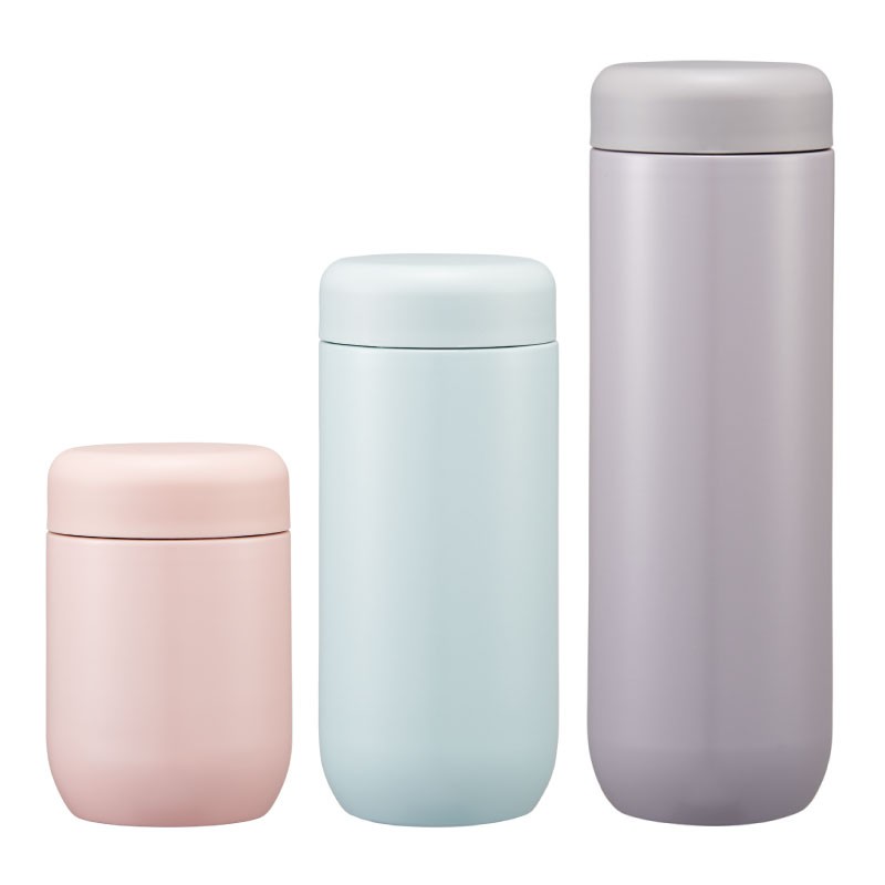 
                  ステンレス マグ ボトル ステンレスボトル 保冷 保温 水筒 真空 ワイド口径 くすみカラー 180ml 330ml 450ml スモーキーピンク スモーキーグリーン スモーキーグレー 奈良県 奈良市 skt085ｰoya
                