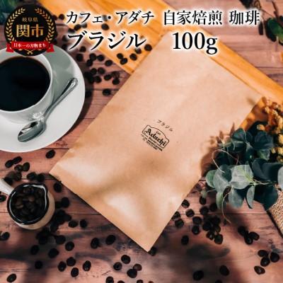 ふるさと納税 関市 ブラジル 100g (約10杯分) カフェ・アダチ