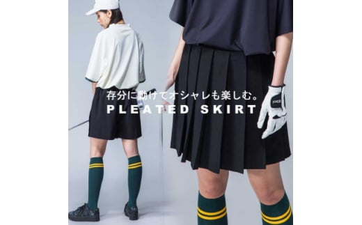 ＜ANTIQUA GOLF×STCH/アンティカ＞プリーツスコート(AST-00007-05-F)【1595117】