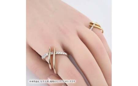 Pt ダイヤモンド リング ジュエリー K18 ピンクゴールド HARA RING シリーズ パイナス 宝石 宝飾品 指輪 karati セスタディカラッチジャパン カラッチ ジャパン KARATI 